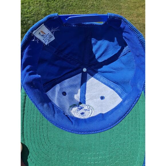 Vintage Minnesota Timberwolves Hat Men Corduroy Twins Of Boston Snap Back Cap - Picture 6 of 7